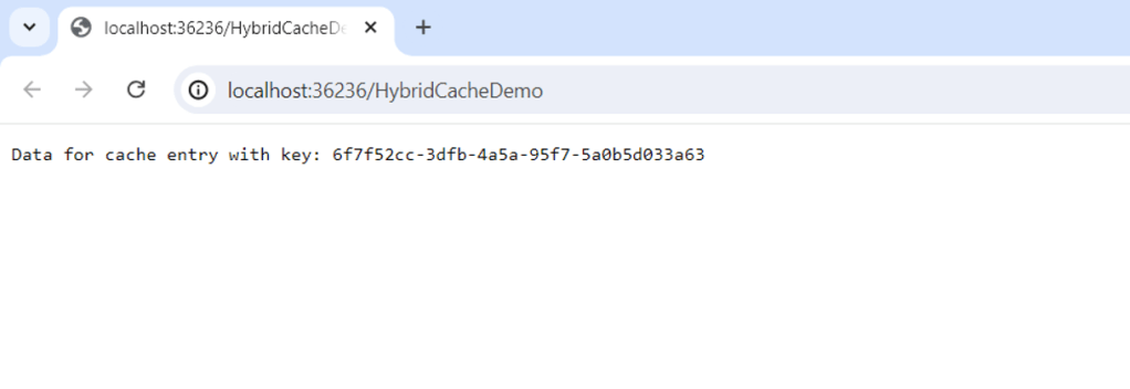 HybridCache in action