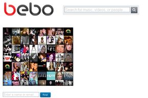 Popular Web Sites Image Gallery The Bebo login page. See more pictures of popular web sites.