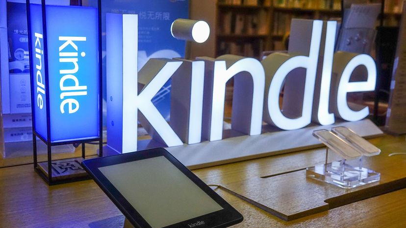 Amazon Kindle e-reader, China
