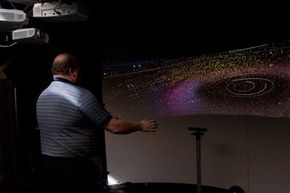 Microsoft's research team came up with a way to use the Kinect to interact with the WorldWide Telescope during the beta period of the Kinect SDK.